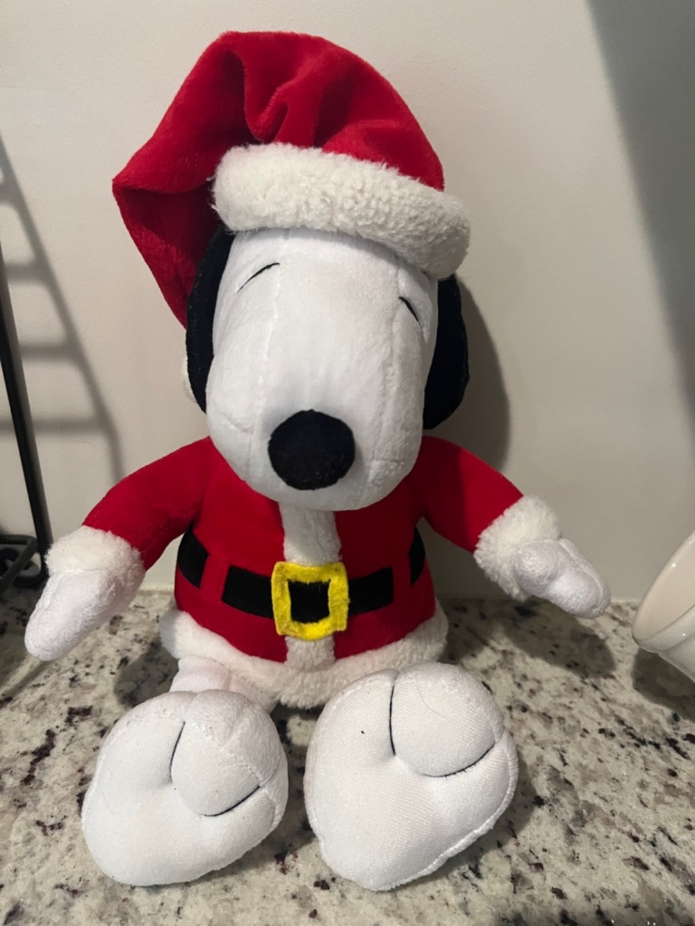 Hallmark plush Santa Snoopy